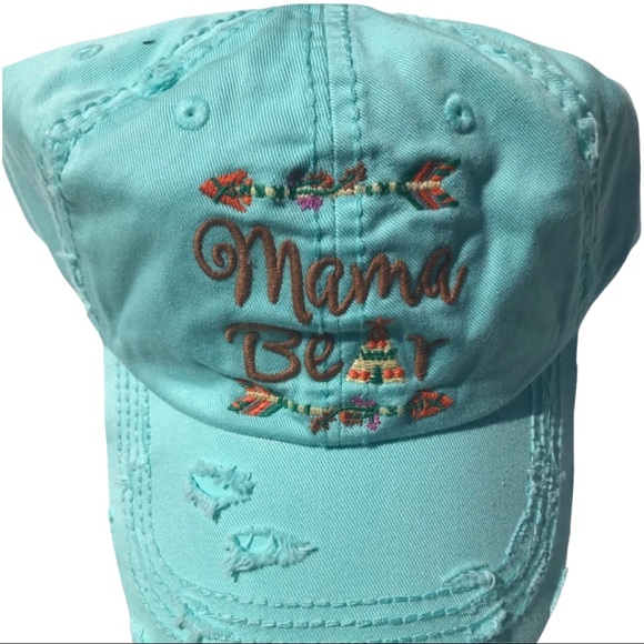 🧢 Mama Bear 🐻 Baseball Cap - Picture 4 of 7